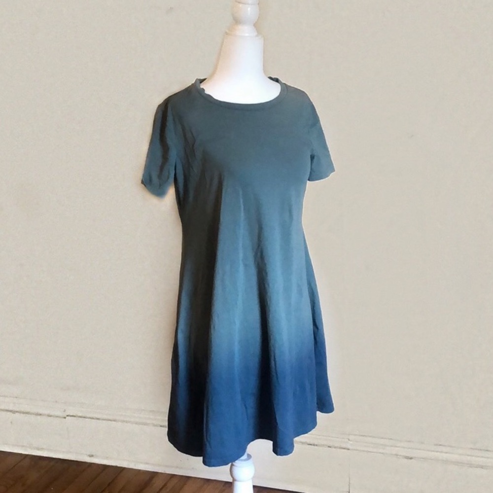 💛💜3 for $20 💜💛Dip Dyed T Shirt Dress